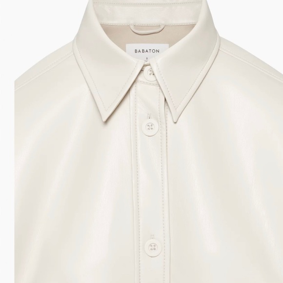 ❌SOLD❌ Babaton Pelli Hip Shirt Jacket sz 2XS - Picture 10 of 14